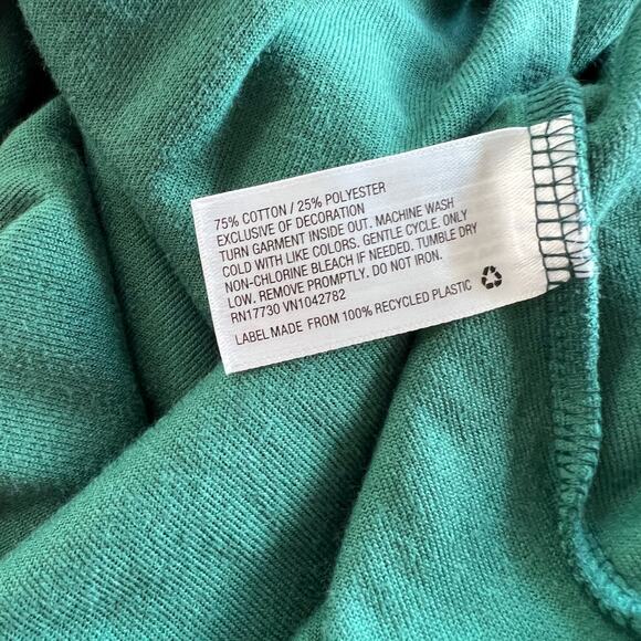 Wild Fable Women's Green Velour Tunic Long Sleeve Sweatshirt - Size Large - NWT - Picture 6 of 7